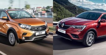 «АвтоВАЗ» дышит в спину французам: Сравниваем «соплатформенники» LADA XRay Cross и Renault Arkana