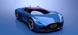Представлен анонс концепта «спорткара будущего» Aston Martin Vision 8