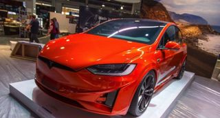 На SEMA 2016 появилась «хэллоуинская» версия Tesla Model X