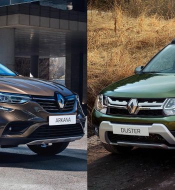 Красивая «мордаха» vs бывалая надежность: Практичность Renault Arkana и Duster сравнил обзорщик