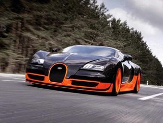 Гиперкар Bugatti Veyron получил самый дорогой в мире титановый выхлоп