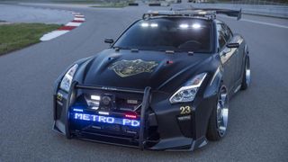 Суперкар Nissan GT-R переделали в полицейский перехватчик