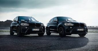 BMW X5M и BMW X6M получили спецверсию Black Fire