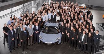 McLaren выпустила с конвейера 10-тысячный автомобиль