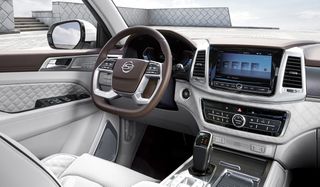 Салон SsangYong Rexton 2021. Фото: SsangYong 