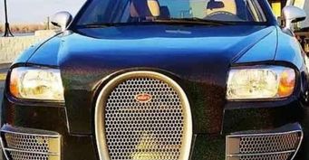 «Не премиум, а собака сутулая»: Сеть «взорвал» Nissan Primera в «обвесе» Bugatti Galibier