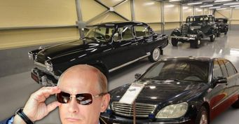 Заработали на Путине: Президентские ГАЗ-21 и Mercedes-Benz продали за миллионы рублей