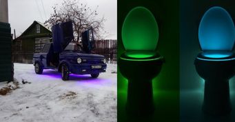 «Унитаз с неоновой подсветкой»: Тюнинг ЗАЗ-968М – плохая идея, убеждены в сети