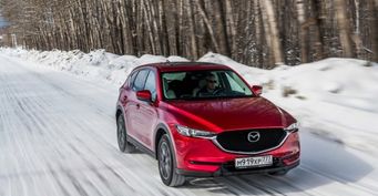 Внедорожные способности Mazda CX-5 оценили на зимнем офф-роуде