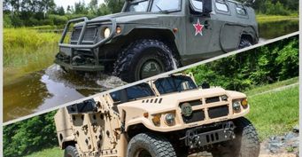 Эксперты сравнили Российский бронеавтомобиль «Тигр» с Американским Hummer