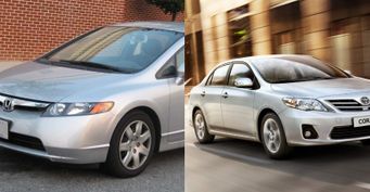 Honda Civic VIII vs Toyota Corolla X: Эксперты назвали особенности седанов с пробегом