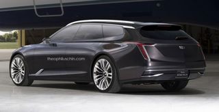 Независимый дизайнер превратил Cadillac Escala в универсал