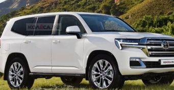 Чувство, что VW выкупил «японцев»: Свежие рендеры Toyota Land Cruiser 300 «перетёрли» водители