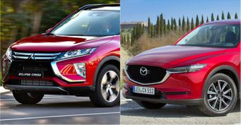 Опции против комфорта: Новую Mazda CX-5 и Mitsubishi Eclipse Cross сравнил блогер