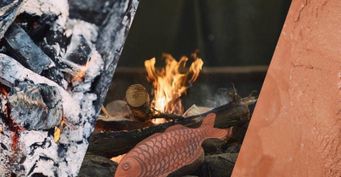 Рецептом рыбы «по-походному» в глине, поделились рыбаки