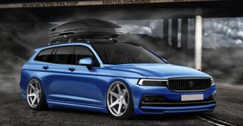Потенциальный удар по Volvo V60 и Audi Allroad: ГАЗ «Волга» универсал показана дизайнером