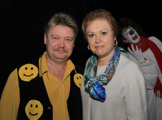 Бандурин с женой МаринойФото: kleo.ru