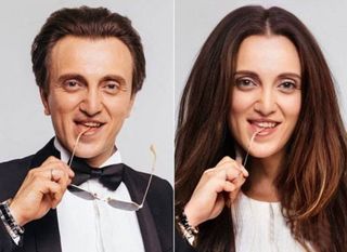 Сравнение Дениса Дорохова с его женским прообразом / Фото: pokatim.ru