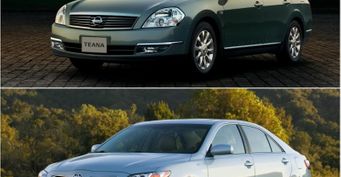 Подержанные Nissan Teana J31 и Toyota Camry XV40 сравнил эксперт