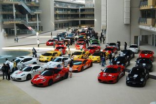 В Москве открылась выставка эксклюзивных суперкаров