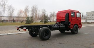 КрАЗ представил бескапотный грузовик с колесной формулой 4x4