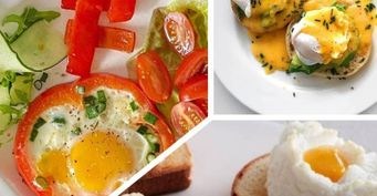 5 необычных способов приготовить яичницу на завтрак