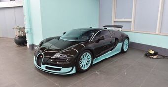 На продажу в ОАЭ выставлен единственный Bugatti Veyron Tiffany Edition