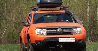 Тюнингованный Renault Duster превратили в «автомобиль-путешественник»