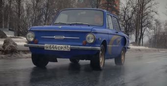 «ЗАЗ валит»: Дикий ЗАЗ-967 с двигателем Subaru впечатлил блогеров
