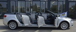 Инженеры Audi сделали из хэтчбека А3 7-местный лимузин-кабриолет