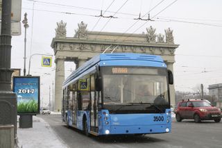 Троллейбус «Тролза». Фото: мэрия Санкт-Петербурга