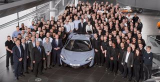 McLaren выпустила с конвейера 10-тысячный автомобиль