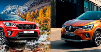 Hyundai Creta Би*2 vs Renault Kaptur: О главных отличиях рассказал блогер