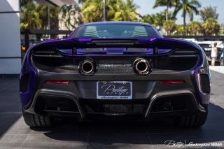 Редкий пурпурный McLaren 675LT продают за 435 тысяч долларов