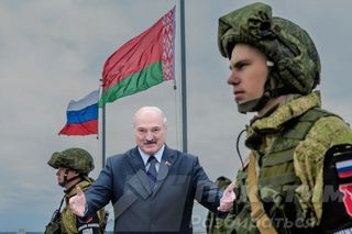 Фото: Лукашенко рад принять российских военных, pokatim.ru