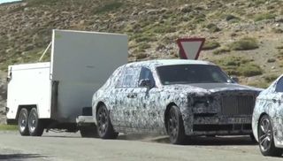 Новый Rolls-Royce Phantom начал проходить необычные испытания