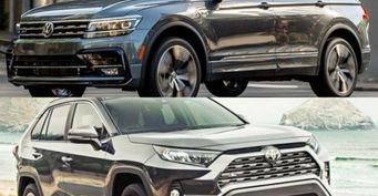 «Японца» «слили»: Шансы Volkswagen Tiguan против Toyota RAV4 растут